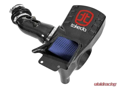 aFe Power Black Series Carbon Fiber Cold Air Intake System w/ Pro 5R Media Honda Civic Type R I4-2.0L (t) 2017-2021 - 58-10002R
