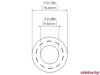 aFe Power Magnum FORCE Replacement Fuel Hose Kit 3/8 IN ID x 36 IN L - 59-02003
