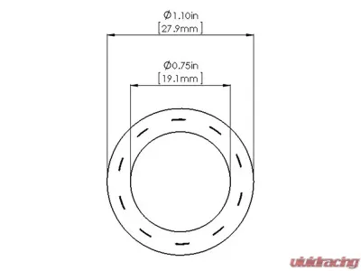 AFE Power Magnum FORCE Replacement Breather Hose 3/4" ID x 24" L for Crankcase Ventilation - 59-02007