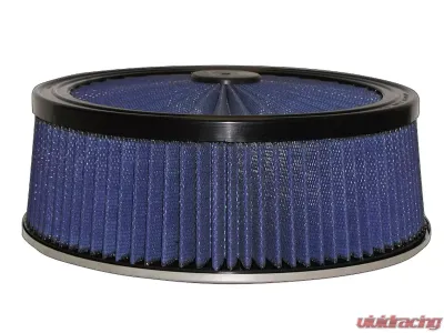aFe Power Magnum FLOW T.O.P. Universal Round Racing Air Filter w/ Pro 5R Media 14 IN OD x 5 IN H - 18-31405
