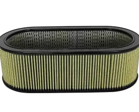 aFe Power Magnum FLOW Universal Oval Racing Filter w/ Pro GUARD7 Media 18-1/8 IN x 7-1/4 IN x 5 IN H w/ Expanded Metal Structure