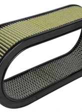 aFe Power Magnum FLOW Universal Oval Racing Filter w/ Pro GUARD7 Media 18-1/8 IN x 7-1/4 IN x 5 IN H w/ Expanded Metal Structure                                     - 18-87002 - Image 3
