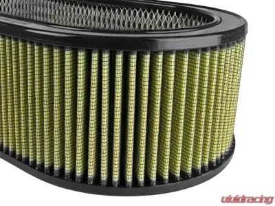 aFe Power Magnum FLOW Universal Oval Racing Filter w/ Pro GUARD7 Media 18-1/8 IN x 7-1/4 IN x 5 IN H w/ Expanded Metal Structure - 18-87002