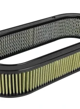 aFe Power Magnum FLOW Universal Oval Racing Filter w/ Pro GUARD7 Media 18-1/8 IN x 7-1/4 IN x 4 IN H w/ Expanded Metal Structure                                     - 18-87003 - Image 2