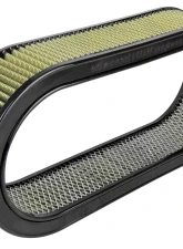 aFe Power Magnum FLOW Universal Oval Racing Filter w/ Pro GUARD7 Media 18-1/8 IN x 7-1/4 IN x 4 IN H w/ Expanded Metal Structure                                     - 18-87003 - Image 3
