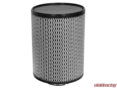 aFe Power Magnum FLOW Universal Air Filter w/ Pro DRY S Media 4 F x 8-1/2 B x 8-1/2 T x 11 H in - 21-90097