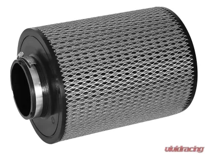 aFe Power Magnum FLOW Universal Air Filter w/ Pro DRY S Media 4 F x 8-1/2 B x 8-1/2 T x 11 H in - 21-90097
