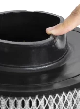 aFe Power Magnum FLOW Universal Air Filter w/ Pro DRY S Media 4 F x 8-1/2 B x 8-1/2 T x 11 H in                                     - 21-90097 - Image 3