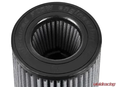 aFe Power Magnum FLOW Universal Air Filter w/ Pro DRY S Media 3-1/2 IN F x 6 IN B x 4-1/2 IN T (Inverted) x 9 IN H - 21-91005