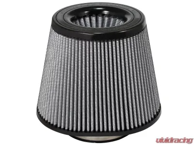 aFe Power Magnum FLOW Intake Replacement Air Filter w/ Pro DRY S Media 5-1/2 F x (7x10) B x 7 T (Inverted) x 8 H in - 21-91018