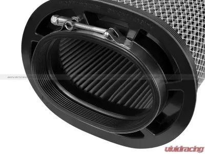 aFe Power Magnum FLOW Intake Replacement Air Filter w/ Pro DRY S Media (6.5 x 4.75)Flg, x (9x7)Base, x (9x7)Top (Inverted) x 9 H. - 21-91109