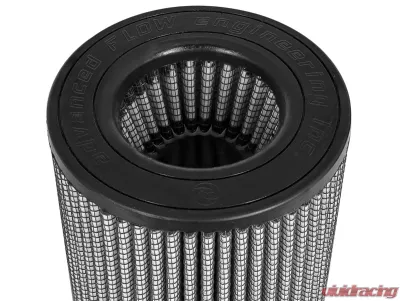 aFe Power Magnum FLOW Intake Replacement Air Filter w/ Pro DRY S Media 3-1/2 IN F x 5 IN B x 4-1/2 IN T (Inverted) x 9 IN H - 21-91122