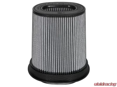 aFe Power Magnum FLOW Intake Replacement Air Filter w/ Pro DRY S Media F-(7X4-3/4) X B-(9X7) X T-(7-1/4X5) (Inverted) X H-9 IN - 21-91123