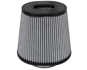 aFe Power Magnum FLOW Intake Replacement Air Filter w/ Pro DRY S Media 4-1/2 F x (9x7-1/2) B x (6-3/4x5-1/2) T (Inverted) x 9 H IN