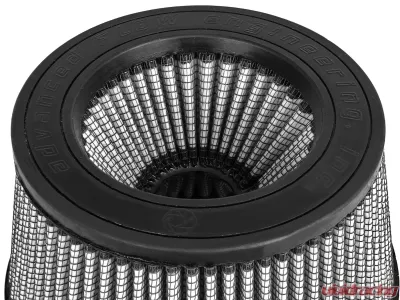 aFe Power Magnum FLOW Intake Replacement Air Filter w/ Pro DRY S Media 5 IN F x 5-3/4 IN B x 4-1/2 IN T (Inverted) x 3-1/2 IN H - 21-91130