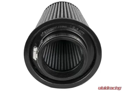 aFe Power Magnum FLOW Universal Air Filter w/ Pro DRY S Media 3-1/2 IN F x 6 IN B x 4-1/2 IN T (Inverted) x 9 IN H - 21-91135
