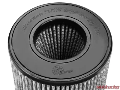aFe Power Magnum FLOW Universal Air Filter w/ Pro DRY S Media 5 IN F x 7 IN B x 5-1/2 IN T (Inverted) X 9 IN H - 21-91141