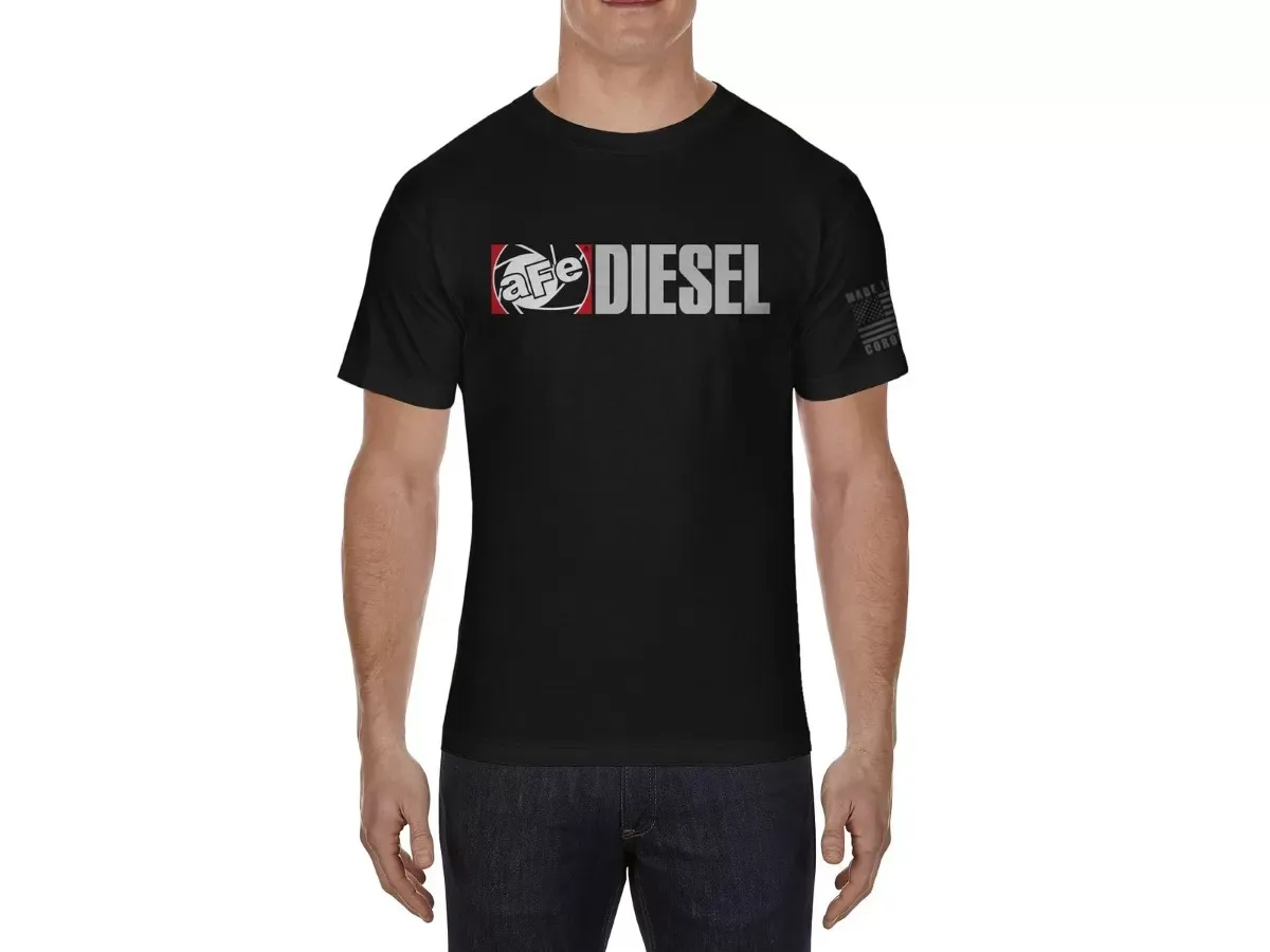 aFe Power Diesel Graphic Mens T-Shirt Black (3XL) - 40-30225