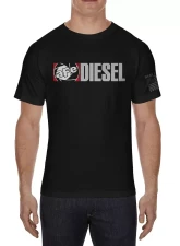 aFe Power Diesel Graphic Mens T-Shirt Black (XL)                                     - 40-30223 - Image 3