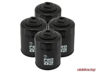 aFe Power Pro GUARD D2 Oil Filter (4 Pack) Nissan | Honda Vehicles 1998-2021 - 44-LF016-MB
