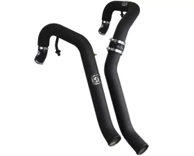 aFe Power Bladerunner 2-1/2 IN Intercooler Tube Hot Side Black Ford F-150 11-14 V6-3.5L (tt)