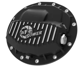aFe Power Pro Series Rear Differential Cover Black w/ Machined Fins Dodge RAM Trucks 2500/3500 13-18