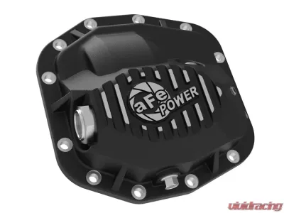 AFE Power Pro Series Front Differential Cover Black for Jeep Wrangler JL 18-23 V6 3.6L - 46-71011B
