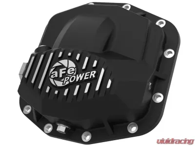 aFe Power Pro Series Front Differential Cover Black (Dana M210) Jeep Wrangler 2018-2023 | Jeep Gladiator 2021-2023 - 46-71030b