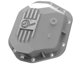 aFe Power Street Series Dana 44 Rear Differential Cover Raw w/ Machined Fins Jeep Wrangler TJ/JK 97-18