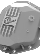 aFe Power Street Series Dana 44 Rear Differential Cover Raw w/ Machined Fins Jeep Wrangler TJ/JK 97-18                                     - 46-71110A - Image 6