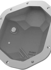 aFe Power Street Series Dana 44 Rear Differential Cover Raw w/ Machined Fins Jeep Wrangler TJ/JK 97-18                                     - 46-71110A - Image 3