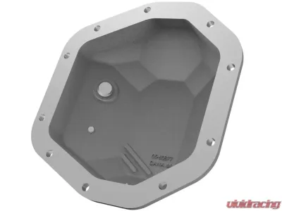 aFe Power Street Series Dana 44 Rear Differential Cover Raw w/ Machined Fins Jeep Wrangler TJ/JK 97-18 - 46-71110A