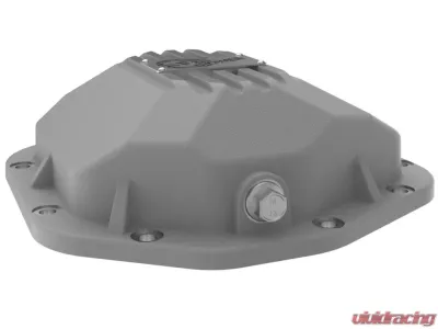 aFe Power Street Series Dana 44 Rear Differential Cover Raw w/ Machined Fins Jeep Wrangler TJ/JK 97-18 - 46-71110A