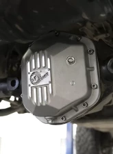 aFe Power Street Series Dana 44 Rear Differential Cover Raw w/ Machined Fins Jeep Wrangler TJ/JK 97-18                                     - 46-71110A - Image 6