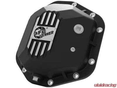 aFe Power Pro Series Dana 44 Rear Differential Cover Black w/ Machined Fins Jeep Wrangler (TJ/JK) 97-18 - 46-71110B