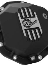 aFe Power Pro Series Dana 44 Rear Differential Cover Black w/ Machined Fins & Gear Oil Jeep Wrangler (TJ/JK) 97-18                                     - 46-71111B - Image 2