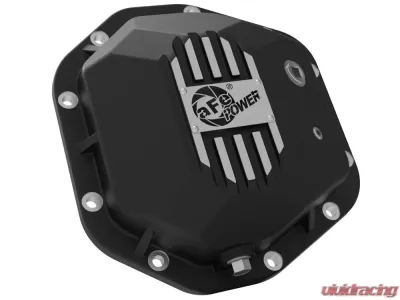 aFe Power Pro Series Dana 44 Rear Differential Cover Black w/ Machined Fins & Gear Oil Jeep Wrangler (TJ/JK) 97-18 - 46-71111B