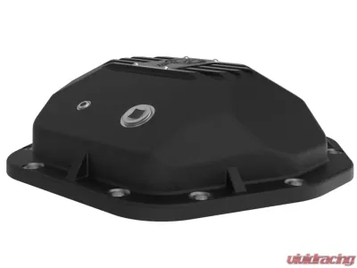 aFe Power Pro Series Dana 44 Rear Differential Cover Black w/ Machined Fins & Gear Oil Jeep Wrangler (TJ/JK) 97-18 - 46-71111B