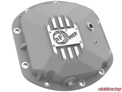 aFe Power Street Series Dana 30 Front Differential Cover Raw w/ Machined Fins Jeep Wrangler (TJ/JK) 97-18 - 46-71130A