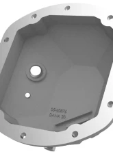 aFe Power Street Series Dana 30 Front Differential Cover Raw w/ Machined Fins Jeep Wrangler (TJ/JK) 97-18                                     - 46-71130A - Image 3