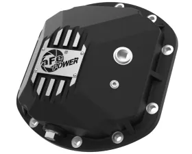 aFe Power Pro Series Dana 30 Front Differential Cover Black w/ Machined Fins Jeep Wrangler (TJ/JK) 97-18