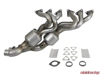 aFe Power Direct Fit 409 Stainless Steel Catalytic Converter BMW M3 (E46) 01-06 L6-3.2L S54 - 47-46304