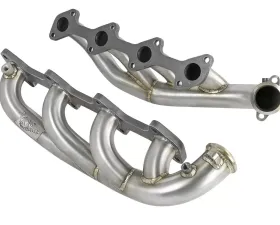 aFe Power Twisted Steel Stainless Headers Ford Diesel Trucks 03-07 V8-6.0L (td)