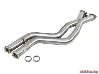 aFe Power Twisted Stainless Steel Race Series X-Pipe BMW M3 E46 L6-3.2L S54 01-06 - 48-36324