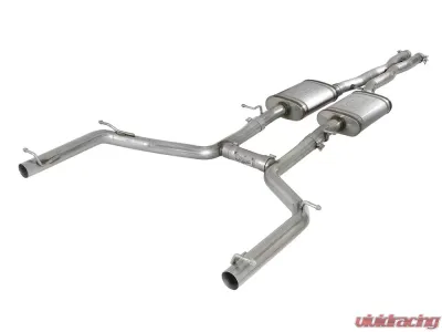 aFe Power Mach Force-Xp 2-1/2" Stainless Catback Exhaust System Dodge Challenger SXT/GT 15-23 V6-3.6L - 49-32067