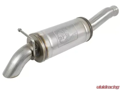 aFe Power Rock Basher 3" 409 Stainless Steel Catback Exhaust System Jeep Wrangler JL V6-3.6L 2018-2024 - 49-48074
