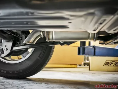 aFe Power Rock Basher 3" 409 Stainless Steel Catback Exhaust System Jeep Wrangler JL V6-3.6L 2018-2024 - 49-48074