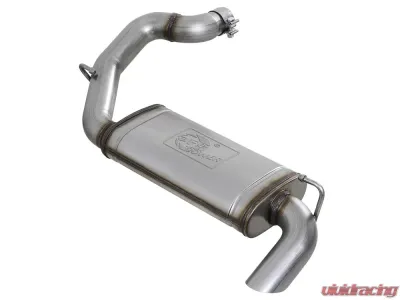 aFe Power Mach Force-Xp 3" 409 Stainless Steel Hi-Tuck Catback Exhaust System Jeep Wrangler JL L4-2.0L t | V6-3.6L 2018-2024 - 49-48080