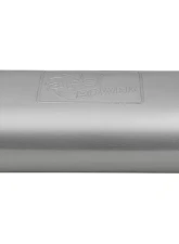 aFe Power Mach Force-Xp Stainless Muffler 2.5" Offset/Dual 18" L x 8" W x 5" H Oval Body                                     - 49M00033 - Image 2