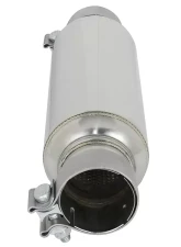 aFe Power Mach Force-Xp Stainless Steel Resonator 2.5" Inlet/Outlet 4" Dia x 12" Body                                     - 49M10003 - Image 3